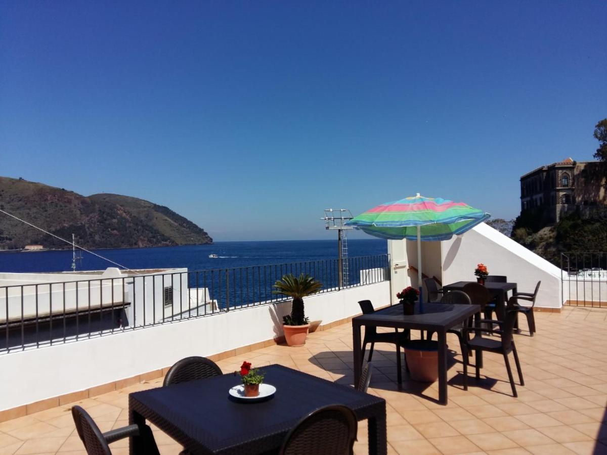 Lipari Centro Storico Flat 7 Min From Portアパートメント エクステリア 写真