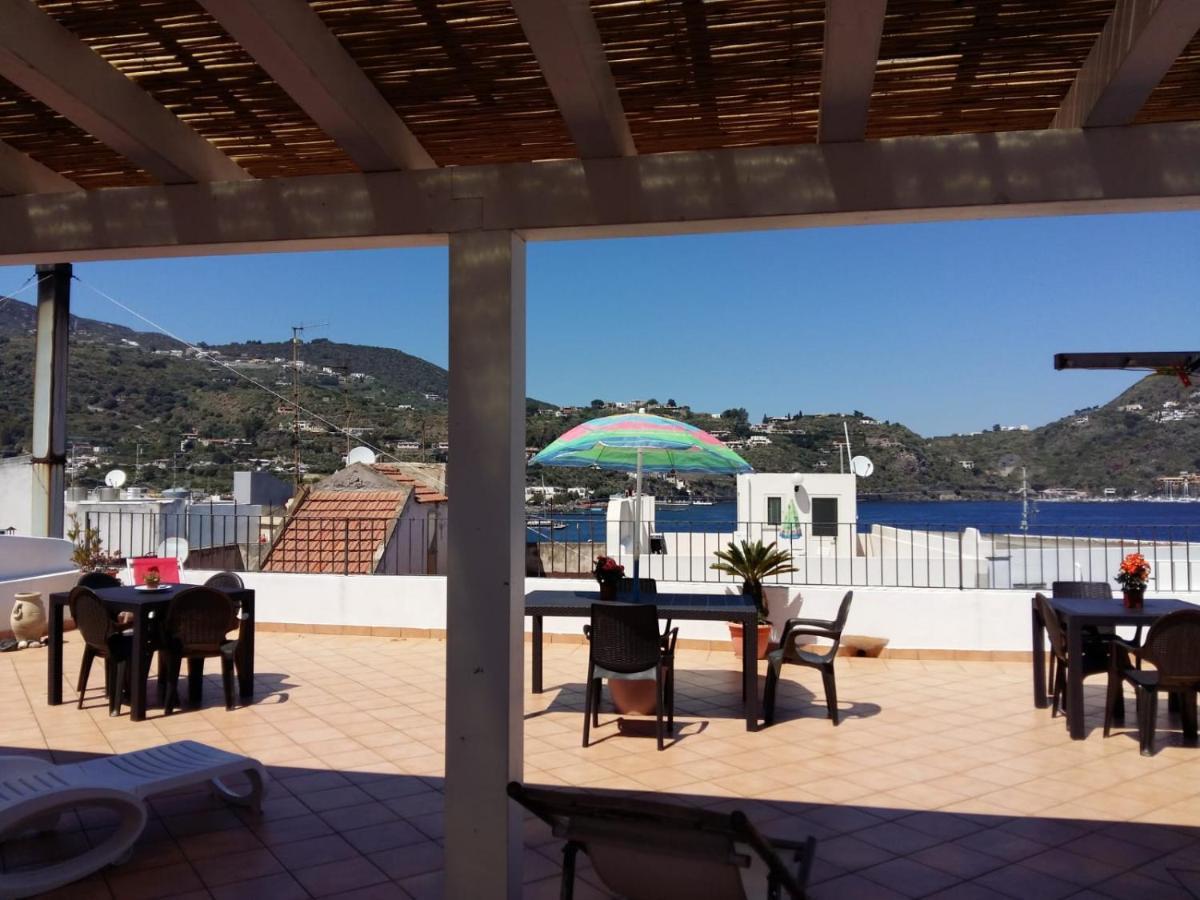 Lipari Centro Storico Flat 7 Min From Portアパートメント エクステリア 写真